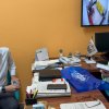 Fábio Lopez conhece as instalações da Santa Casa de Santos
